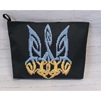 Косметичка під вишивку бісером «Герб України» (Косметичка чи набір).